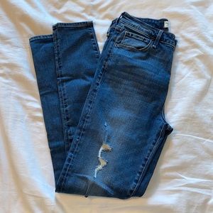 Abercrombie High Waisted Skinny Jeans